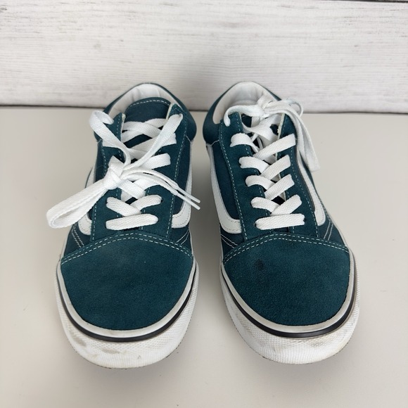 Vans Unisex Off The Wall 751505 Blue Casual Shoes Sneakers Junior Sz 6 | W 7.5 - Picture 3 of 9